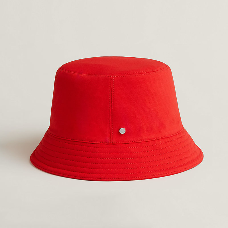 エルメス　ハット　カルヴィ　ミラノジャージー ハット 《カルヴィ》 ミラノジャージー - レッド | Hermès - エルメス